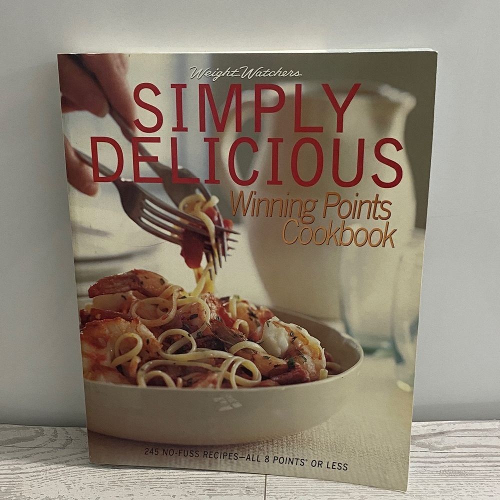Weight Watchers Simply Delicious Winning Points Cookbook Healthy Recipes WW